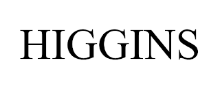 HIGGINS trademark