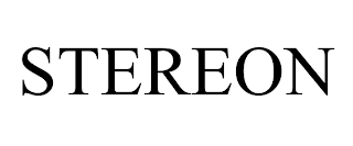 STEREON trademark