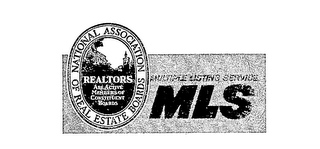 MLS NATIONAL ASSOCIATION OF REAL ESTATE BOARDS REALATORS ARE ACTIVE MEMBERS OF CONSTITUENT BOARDS MULTIPLE LISTING SERVICE