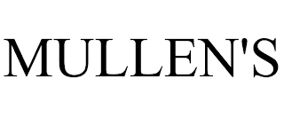 MULLEN'S trademark