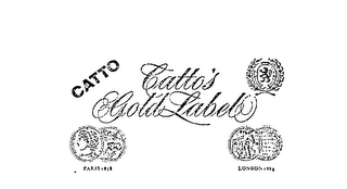 CATTO CATTO'S GOLD LABEL PARIS LONDON