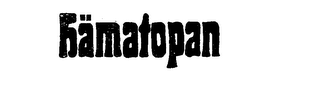 HAMATOPAN trademark
