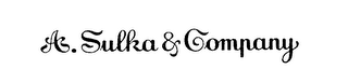 A. SULKA & COMPANY trademark