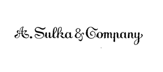 A. SULKA & COMPANY trademark