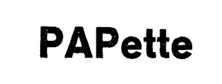 PAPETTE trademark