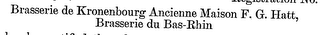 KRONENBOURG 1664 trademark