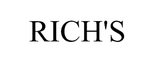 RICH'S trademark