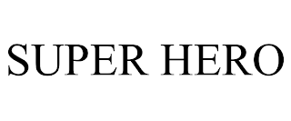 SUPER HERO trademark