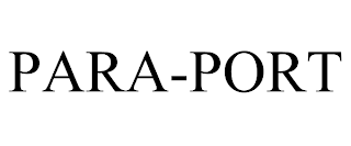 PARA-PORT trademark