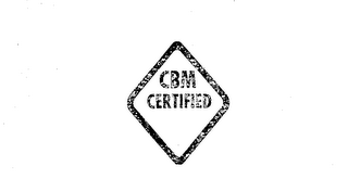 CBM CERTIFIED