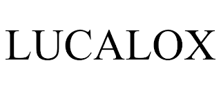 LUCALOX trademark