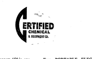 CERTIFIED CHEMICAL & EQUIPMENT CO.