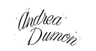 ANDREA DUMON trademark