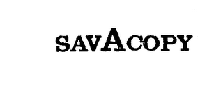 SAVACOPY trademark