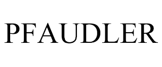 PFAUDLER trademark