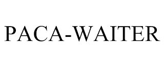 PACA-WAITER trademark