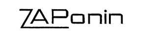 ZAPONIN trademark