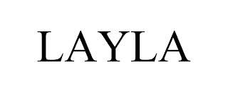 LAYLA trademark