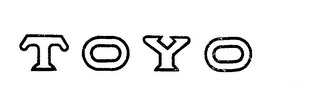 TOYO trademark