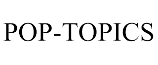 POP-TOPICS trademark