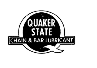 Q QUAKER STATE CHAIN AND BAR LUBRICANT