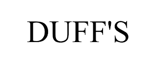 DUFF'S trademark