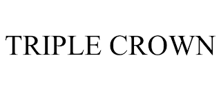 TRIPLE CROWN trademark