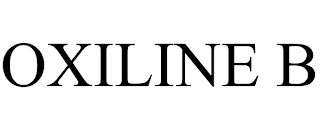 OXILINE B trademark