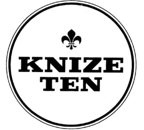 KNIZE TEN