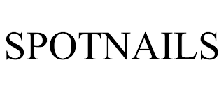 SPOTNAILS trademark