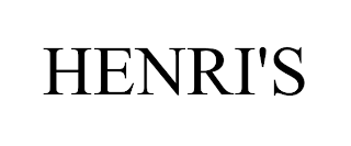 HENRI'S trademark