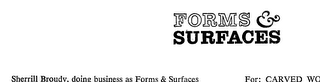 FORMS & SURFACES