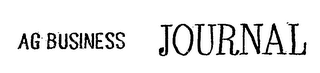 AG BUSINESS JOURNAL trademark