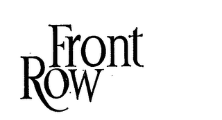 FRONT ROW trademark