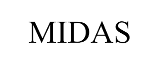 MIDAS trademark