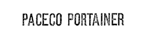 PACECO PORTAINER trademark