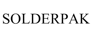 SOLDERPAK trademark