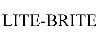 LITE-BRITE trademark