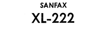 SANFAX XL-222 trademark