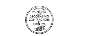 PAINTING AND DECORATING CONTRACTORS OF AMERICA 1884