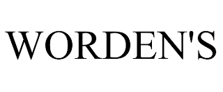 WORDEN'S trademark