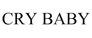 CRY BABY trademark