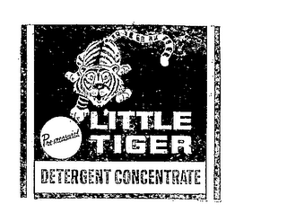 LITTLE TIGER PRE-MEASURED DETERGENT CONCENTRATE trademark