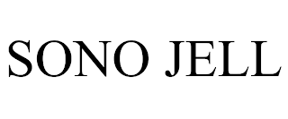 SONO JELL trademark