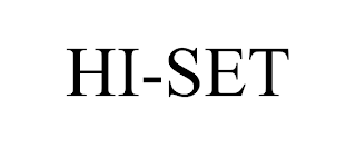 HI-SET trademark