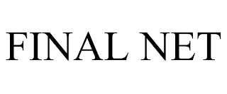 FINAL NET trademark