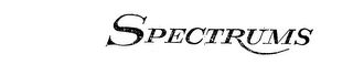 SPECTRUMS trademark