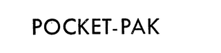 POCKET-PAK trademark