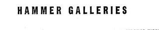 HAMMER GALLERIES trademark