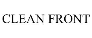 CLEAN FRONT trademark